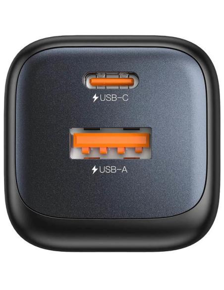 Ładowarka sieciowa Unitek GaN 20W, USB-C, USB-A, PD 3.0, czarna