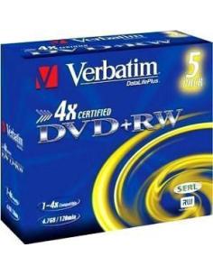Płyty DVD+RW Verbatim Rewritable (5szt)
