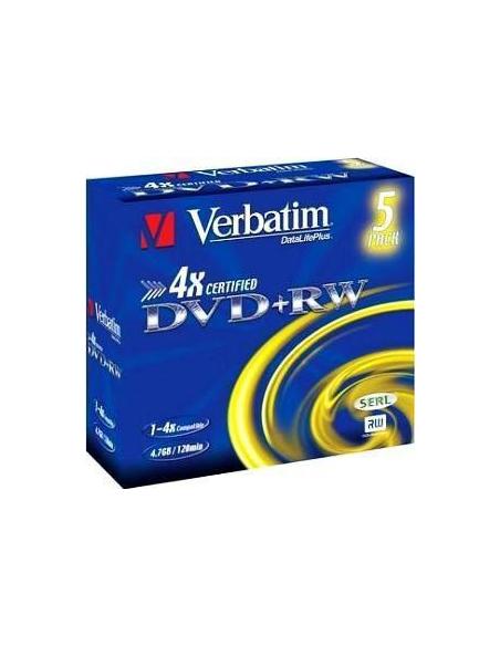 Płyty DVD+RW Verbatim Rewritable (5szt)