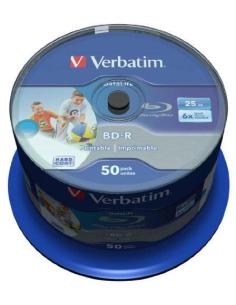 Płyty Blu-Ray Verbatim BD-R SL Printable 25GB Cake (50szt.) 2
