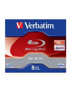 Płyty Blu-Ray Verbatim BD-RE DL SERL 50GB (5szt.)