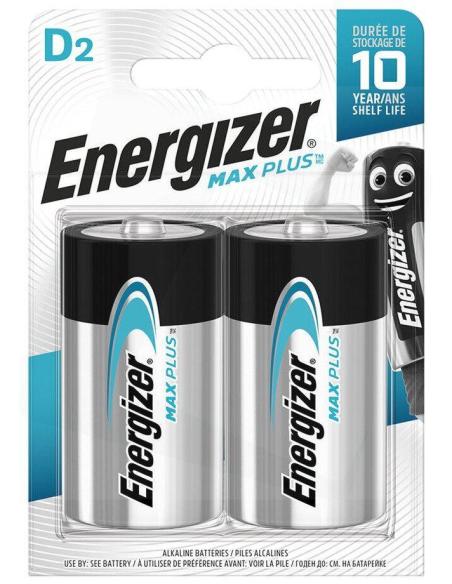 Bateria LR20 / D Energizer Alcaline MAX Plus (blister 2 szt.)