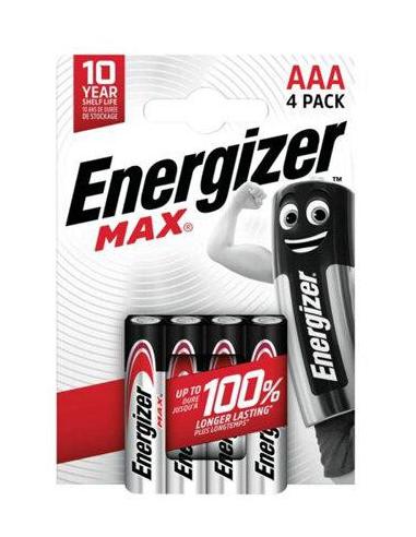 Bateria LR03 / AAA Energizer MAX (blister 4 szt.)