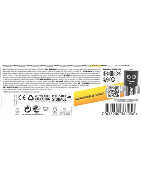 Bateria LR6 / AA Energizer Industrial (box 10 szt.)