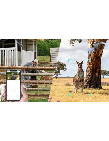 Kamera IP Ezviz EB8 PRO 4G Ranger Kit 8MP z panelem słonecznym 8W 4G Wi-Fi moro