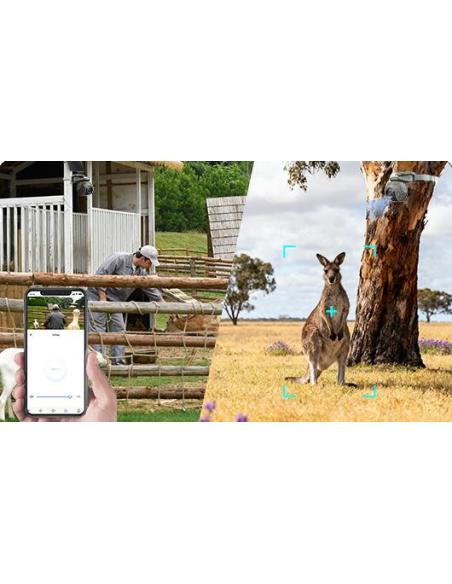 Kamera IP Ezviz EB8 PRO 4G Ranger Kit 8MP z panelem słonecznym 8W 4G Wi-Fi moro