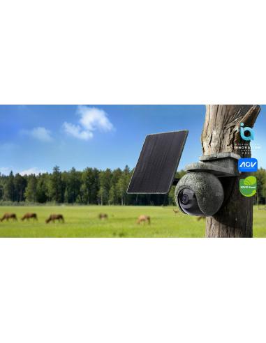 Kamera IP Ezviz EB8 PRO 4G Ranger Kit 8MP z panelem słonecznym 8W 4G Wi-Fi moro