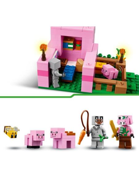 Klocki LEGO Minecraft 21268 - Dom prosiaczka