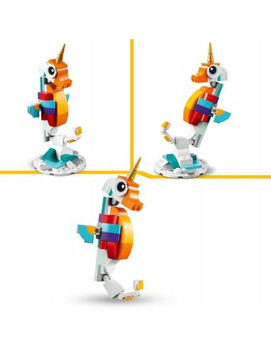 Klocki LEGO Creator 3w1 31140 - Magiczny jednorożec