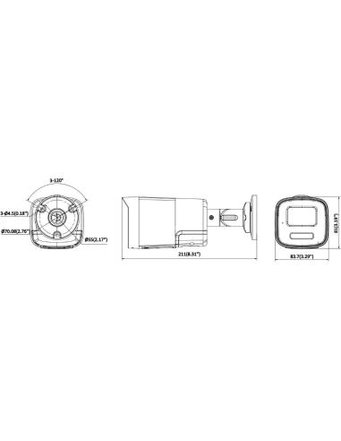 Kamera IP Hikvision DS-2CD1T47G3-LIUF/SL(2.8mm)