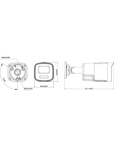 Kamera IP Hikvision DS-2CD1T67G3-LIUF/SL(2.8mm)