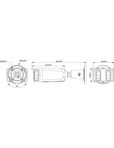 Kamera IP Hikvision 12MP DS-2CD2T127G3P-LIS2UY/SL(180°)(O-STD)