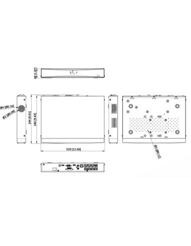 Rejestrator IP Hikvision DS-7608NXI-K1/8P/VPro