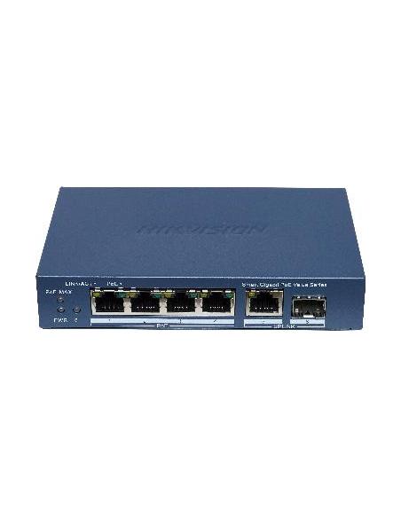 Switch Hikvision DS-3E1506P-EI/M-4P1T1F(O-STD)