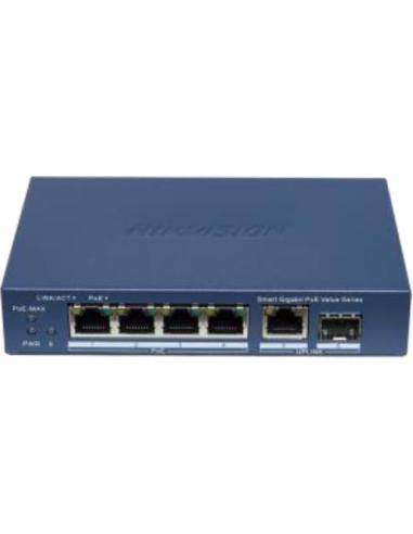 Switch Hikvision DS-3E1506P-EI/M-4P1T1F(O-STD)