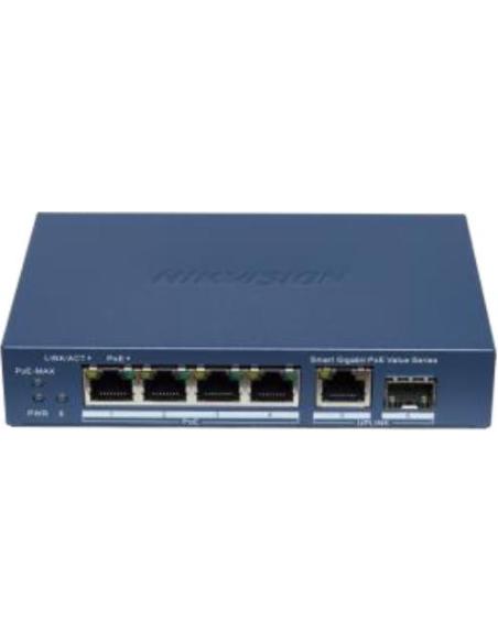 Switch Hikvision DS-3E1506P-EI/M-4P1T1F(O-STD)