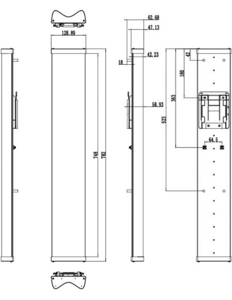 Antena Hikvision DS-3WF5000A-120