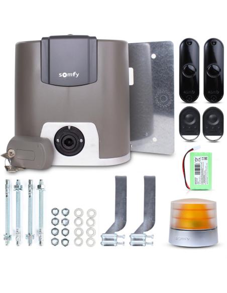 Zestaw Somfy Elixo 3S+ IO Comfort Pack do 600kg bram przesuwnych