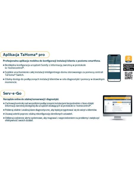 Zestaw Somfy Ixengo L 3S+ IO Standard Pack do 8m bram dwuskrzydłowych