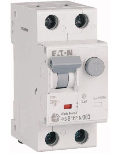 EATON WYŁĄCZNIK RÓŻNICONADPRĄDOWY B 16A 1P+N 2M 30MA AC 6KA