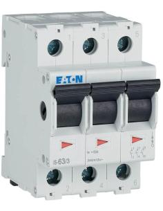EATON ROZŁĄCZNIK IZOLACYJNY MODUŁOWY 63A 3Z 3P 3M 415V AC IS- 63/3