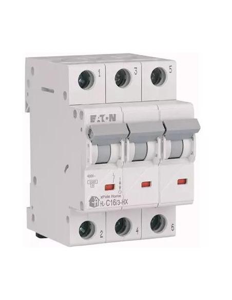 EATON WYŁĄCZNIK NADPRĄDOWY C 16A 3P 3M 6KA HN-C16/3