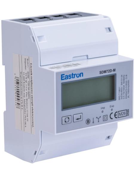 Licznik energii trójfazowy SDM 72 DM MID Modbus