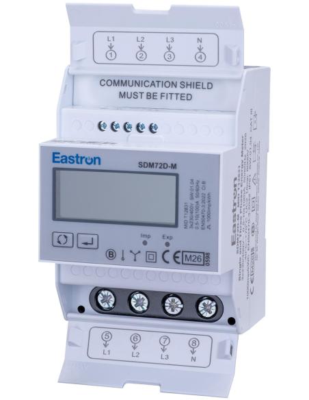 Licznik energii trójfazowy SDM 72 DM MID Modbus