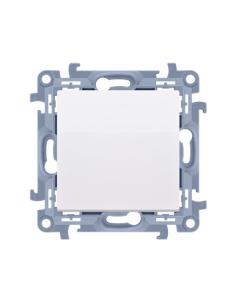 KONTAKT SIMON 10 MODUŁ BIAŁY ŁĄCZNIK 1-BIEGUNOWY SAMOZACISKI 10AX 250V