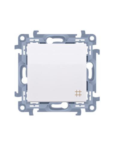KONTAKT SIMON 10 MODUŁ BIAŁY ŁĄCZNIK KRZYŻOWY ZACISKI ŚRUBOWE 10AX 250V