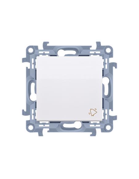 KONTAKT SIMON 10 MODUŁ BIAŁY PRZYCISK "DZWONEK" SAMOZACISKI 10AX 250V