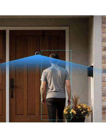 Wizjer do drzwi Ezviz CP4 2MP Wi-Fi srebrny