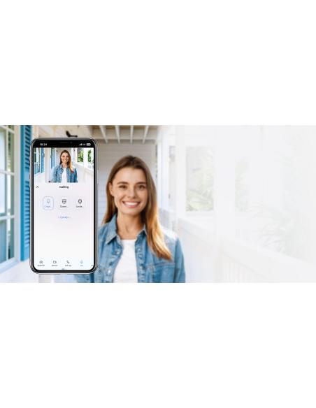 Wizjer do drzwi Ezviz CP4 2MP Wi-Fi srebrny