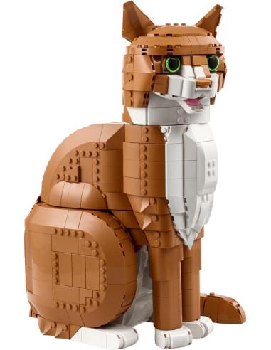 Klocki LEGO Ideas - Rudy kot
