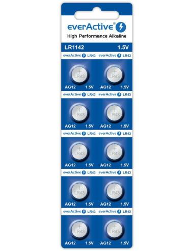 Bateria AG12 / G12 / LR43 / LR1142 everActive 1,5V (blister 10 szt.)