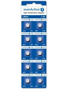 Bateria AG1 / G1 / LR60 / LR621 everActive 1,5V (blister 10 szt.)