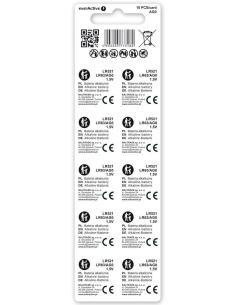 Bateria AG0 / G0 / LR63 / LR521 everActive 1,5V (blister 10 szt.) 2