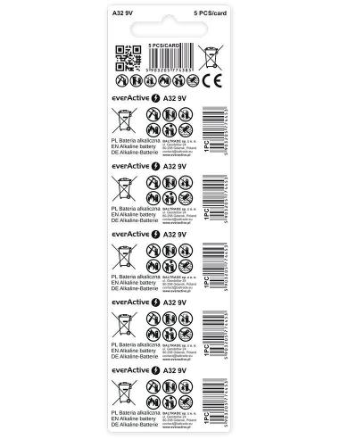 Bateria A32 / 32A everActive 9V (blister 5 szt.)