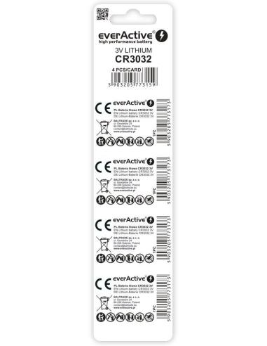 Bateria CR3032 everActive (blister 4 szt.)