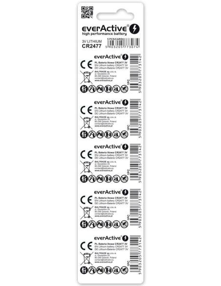 Bateria CR2477 everActive (blister 5 szt.)