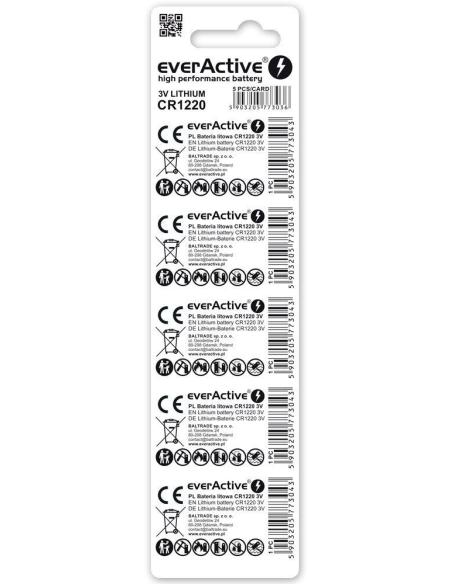 Bateria CR1220 everActive (blister 5 szt.)