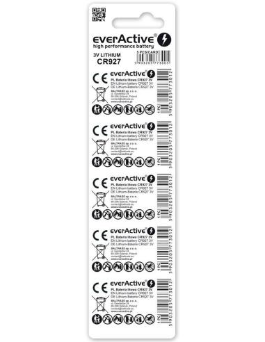 Bateria CR927 everActive (blister 5 szt.)