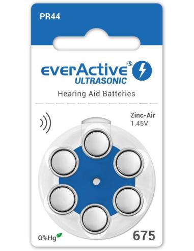 Bateria do aparatu słuchowego everActive ULTRASONIC 675 / PR44 (blister 6 szt.)