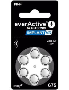 Bateria do aparatu słuchowego everActive ULTRASONIC IMPLANT HD 675 / PR44 (blister 6 szt.)
