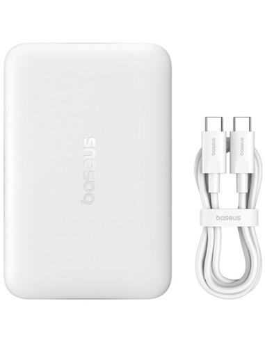 Powerbank Baseus EnerFill FM11 Ultra-Mini 10000 mAh 22,5 W PD 3.0 QC 3.0 biały MagSafe + kabel USB-C