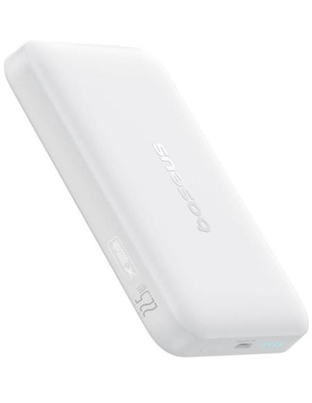 Powerbank Baseus EnerFill FM11 Ultra-Mini 10000 mAh 22,5 W PD 3.0 QC 3.0 biały MagSafe + kabel USB-C