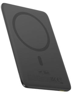 Powerbank Baseus PicoGo AM41 Ultra-Slim 5000 mAh 20 W PD 3.0 QC 3.0 czarny MagSafe + kabel USB-C