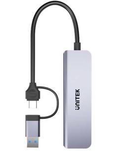 Unitek Hub 5w1 USB-A/C 5 Gbps z czytnikiem kart SD i micro SD 2