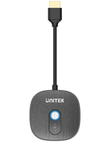 Unitek Dodatkowy odbiornik bezprzewodowy HDMI do nadajnika V1711A, czarny