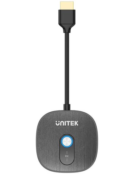 Unitek Dodatkowy odbiornik bezprzewodowy HDMI do nadajnika V1711A, czarny